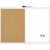 COMBO HOGAR  PIZARRA MAG.+TABLERO CORCHO 585X430MM COLORES SURTIDOS REXEL