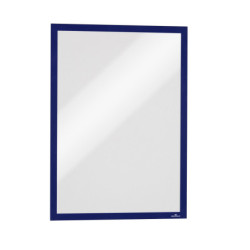 MARCOS AUTOADHESIVOS A4 AZUL OSCURO PANEL MAGNETICO 2 UDS DURABLE