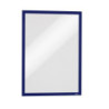 MARCOS AUTOADHESIVOS A4 AZUL OSCURO PANEL MAGNETICO 2 UDS DURABLE