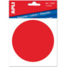 ETIQUETA SEÑALIZACION CRISTALES PUNTO ROJO 114X114MM APLI