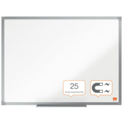 PIZARRA NOBO ESSENCE ACERO VITRIFICADO 60X45CM BLANCO