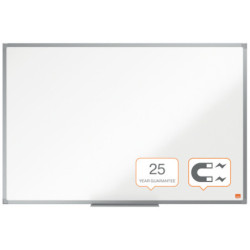 PIZARRA NOBO ESSENCE ACERO VITRIFICADO 90X60CM BLANCO