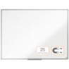 PIZARRA NOBO ESSENCE ACERO VITRIFICADO 120X90CM BLANCO