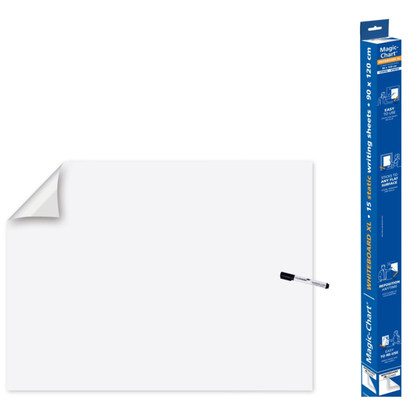 LEGAMASTER MAGIC-CHART WHITEBOARD FOIL 90X120CM