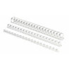 CANUTILLO PLASTICO 10MM BLANCO CJ.100U FELLOWES