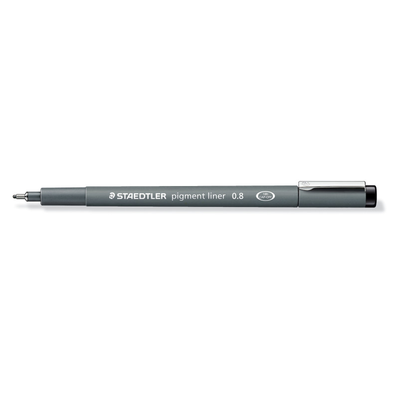 MARCD. CALIBRADO 0,8MM PIGMENT LINER STAEDTLER