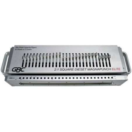 PEINE WIRE CUADRADO PASO 2:1 MAGNA ELITE GBC