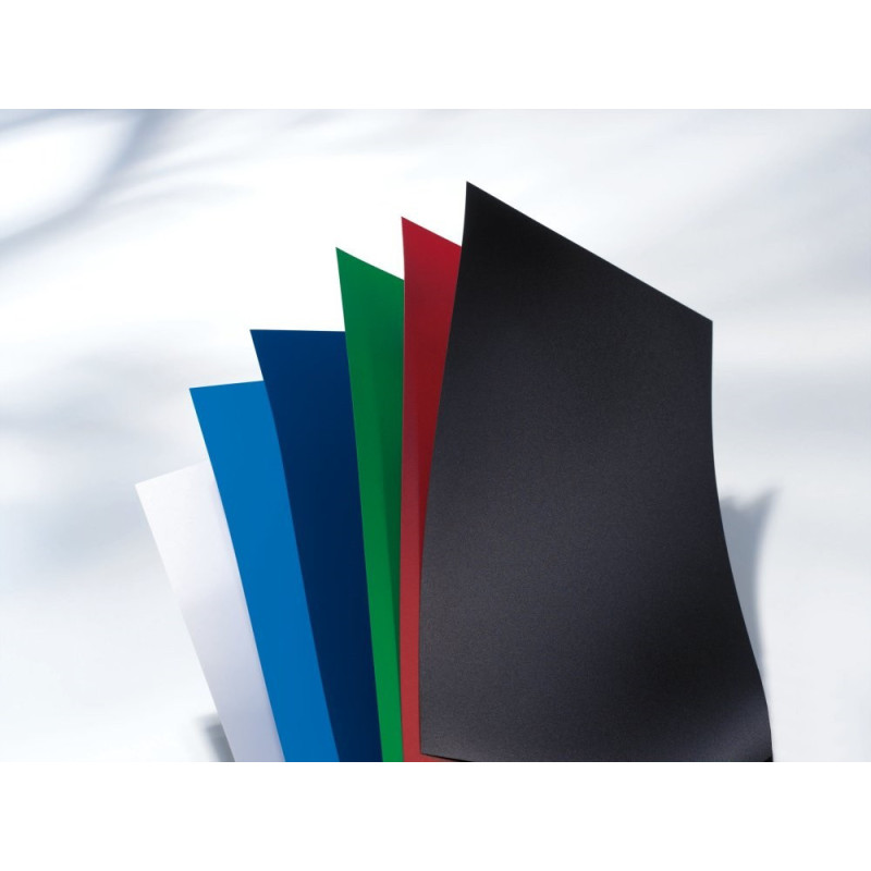 PORTADA PP OPACA 500 MICRAS A4 AZUL (PACK 100) POLYCOVER GBC