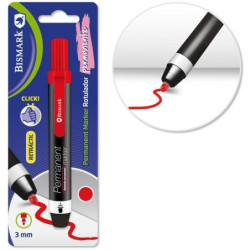 MARCD. PERMANENTE RETRACT TIP ROJO POESSA
