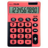 CALCULADORA DUO 10 DIGITOS BLISTER TECLAS GRANDES NARANJA MILAN