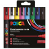 MARCD. POSCA PC-5M 1.8 - 2.5 MM caja 8u. SURTIDO BÁSICO