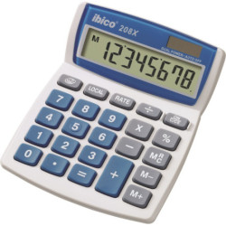 CALCULADORA SOBREMESA 8 DIG. 208X IBICO