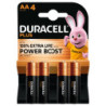 PILAS DURACELL PLUS AA (MN1500) BLISTER 4