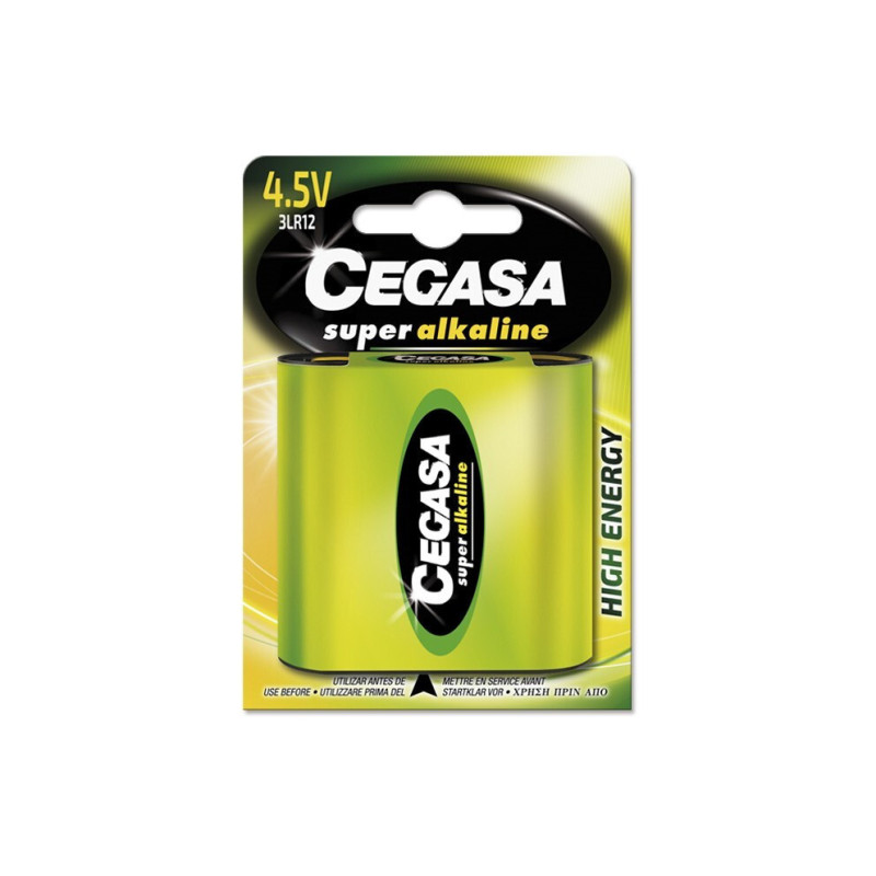 PILA CEGASA SUPER ALCALINA 3LR12 BLISTER 1 UD. POESSA