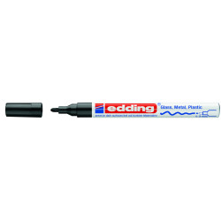 MARCD. EDDING 751 NEGRO 1-2MM TINTA OPACA