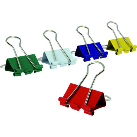 PINZA PALA ABATIBLE 25MM CJ.12 COLORES KORES 00028599