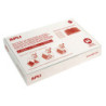 FORRO LIBROS TRANSP.C/SOLAPA AJUSTABLE SIN ADH. CAJA 100U. 300MM.APLI 12281