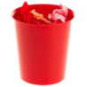 PAPELERA ARCHIVO 2000 DE 18 LITROS ROJO