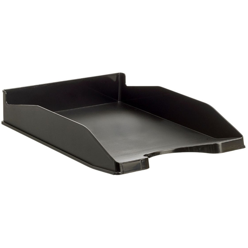 BANDEJA SOSTENIBLE ECOGREEN APILABLE 34.5 X 25.5 X 6 CM NEGRO ARCHIVO 2000