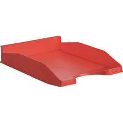 BANDEJA SOSTENIBLE ECOGREEN APILABLE 34.5 X 25.5 X 6 CM ROJO ARCHIVO 2000