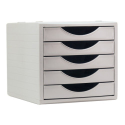 MODULO 5 CAJONES ARCHIVOTEC 4000 GRIS ARCHIVO 2000
