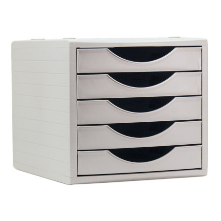 MODULO 5 CAJONES ARCHIVOTEC 4000 GRIS ARCHIVO 2000