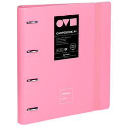 CARPEBOOK 4D35 A4 UNEQUAL MINIMAL ROSA