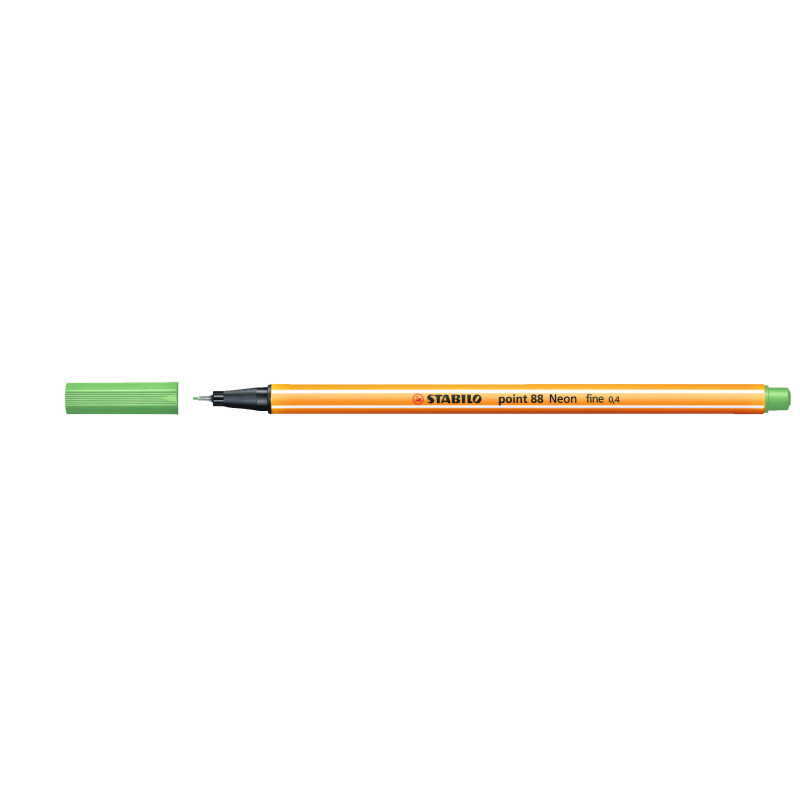 MARCD. POINT 88 0,4 VERDE NEON STABILO