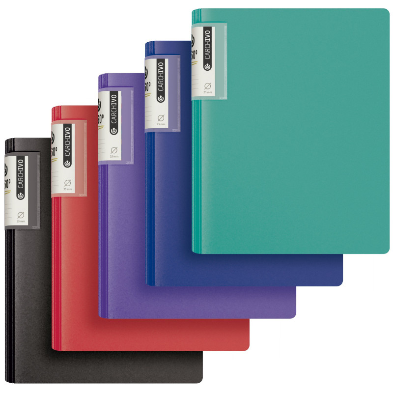 CARPETA ANILLAS PP FOAM STYLE 4/40 MM SURTIDO CARCHIDEA