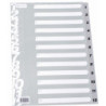 INDICE ABECEDARIO PP A4 GRIS MULTIT GRAFOPLAS