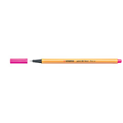 MARCD. POINT 88 0,4MM ROSA NEON STABILO