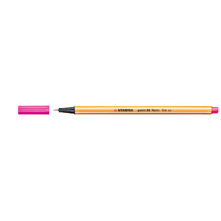 MARCD. POINT 88 0,4MM ROSA NEON STABILO