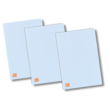 DOSSIER UÑERO PP FOLIO RUGOSO 120 MIC TRANSPARENTE CJ.100 MATTIO MTT14183