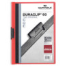 DOSSIER PINZA METAL A4 60H. ROJO DURACLIP DURABLE
