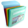 DESPLEGABLE 7 DIVISIONES COLOR LINE CON CIERRE DE GOMA