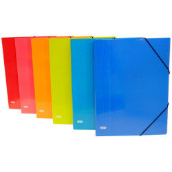 CLASIFICADOR 12 DEPARTAMENTOS FOLIO PAPEL BRILLO COLORES SURTIDOS ELBA