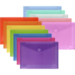 PACK 10 SOBRES PP  MULTILINE A5 AZUL CL