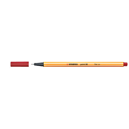 MARCD. POINT 88 0,4MM CARMESI STABILO