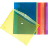 SOBRE PP FOLIO VELCRO TRANSLUCIDO INCOLORO CJ 12 GRAFOPLAS