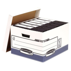 CONTENEDOR ARCHIVO PARA 4 CAJAS FOLIO CARTON RECICLADO BANKERS BOX FELLOWES
