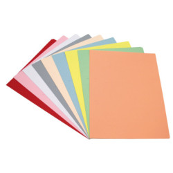 SUBCARPETA A4 180G SEPIA CARTULINA PASTEL GRAFOPLAS