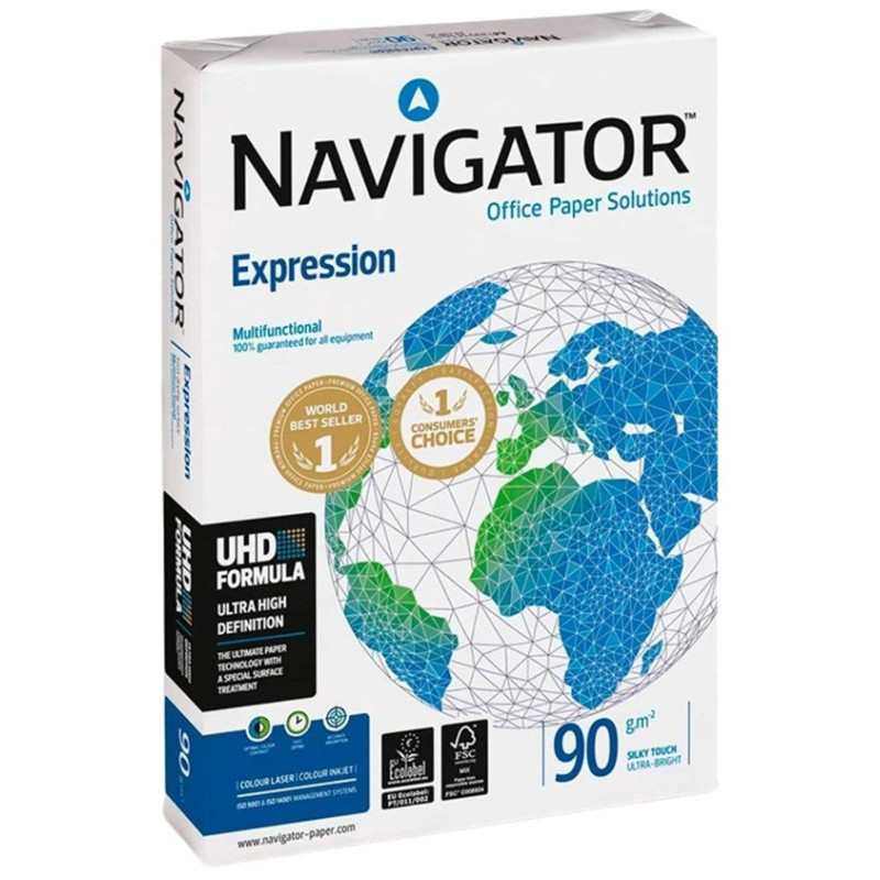 PAPEL A4 90G NAVIGATOR EXPRESSION 500H