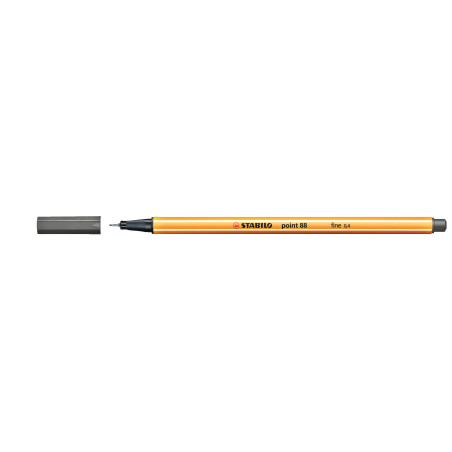MARCD. POINT 88 0,4MM GRIS OSCURO STABILO