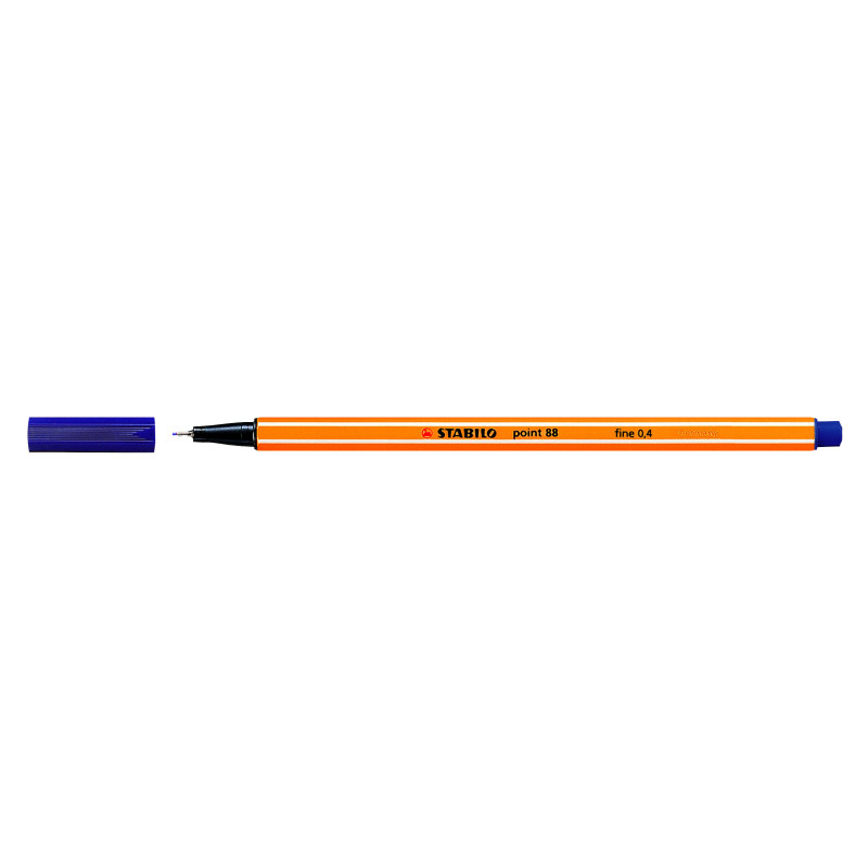 MARCD. POINT 88 0,4MM AZUL NOCHE STABILO