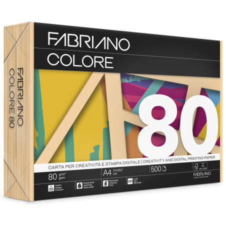 FABRIANO COLORE ALBICOCA FSC A4 80g 500H