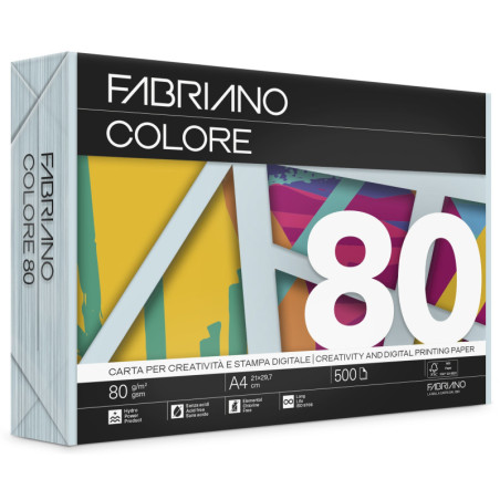 FABRIANO COLORE CELESTE FSC A4 80g 500H