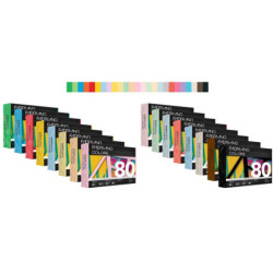 FABRIANO COLORE MARRONE A3 80g 250H