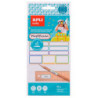 ETIQUETAS ADHESIVAS PLASTIFICADAS 35 U. APLI
