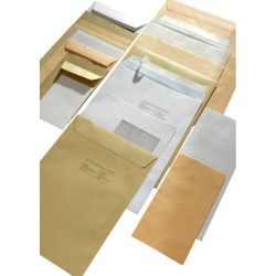 BOLSAS CJ.250 229X324 AUTOADHESIVO OFFSET BLANCO 100G AUTOSAM A-C4