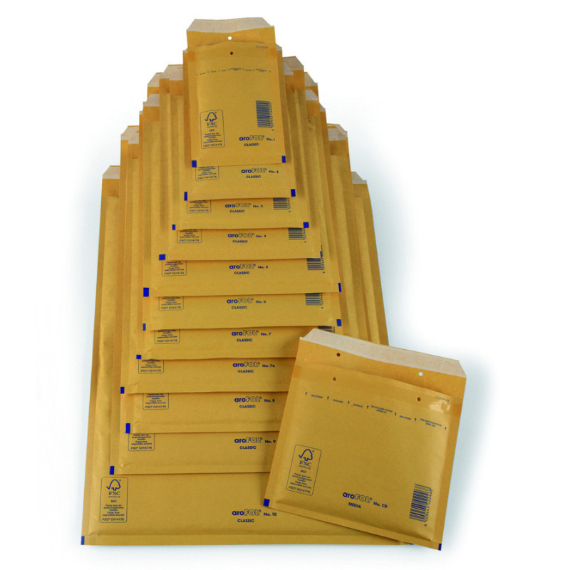 BOLSAS BURBUJA CJ.100 270x360 A GRANEL Nº 18 SAM